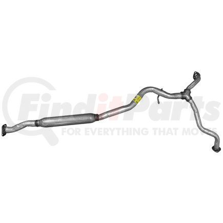 47839 by WALKER EXHAUST - Exhaust Resonator and Pipe Assembly
