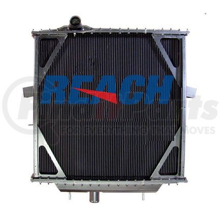 42-10332 by REACH COOLING - PERTERBILT 384-389 2002-2008  Core Dims  36.25 x 34.62 x 2.62quot; Inlet: 2.50" Top Left Outlet: 2.50" Bottom Middle 14 Fins Per Inch *4 Row core- UP 1-2" dimpled tubes on 7-16" centers