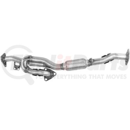 54521 by WALKER EXHAUST - Exhaust Y Pipe - Aluminized Steel, 39" Length, 0.06" Wall Thickness