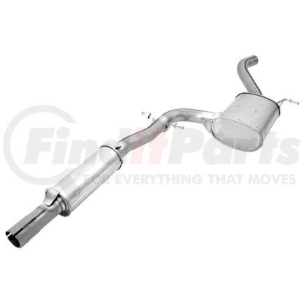 55558 by WALKER EXHAUST - Exhaust Resonator and Pipe Assembly