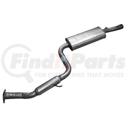 56088 by WALKER EXHAUST - Exhaust Resonator and Pipe Assembly