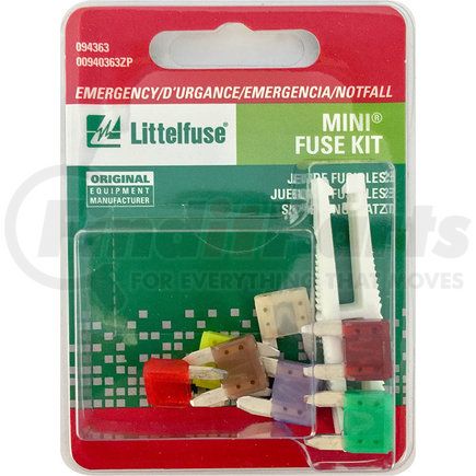 094363 by LITTELFUSE - MINI EMERGENCY FUSE