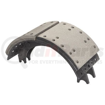 HV774311ER by HALDEX - Drum Brake Shoe and Lining Assembly - Rear, Relined, 1 Brake Shoe, without Hardware, for use with Eaton Single Anchor Pin Tractor and Trailer (Low Mount) New Style Applications