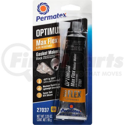 27037 by PERMATEX - OPTIMUM BLACK GASKET MAKER