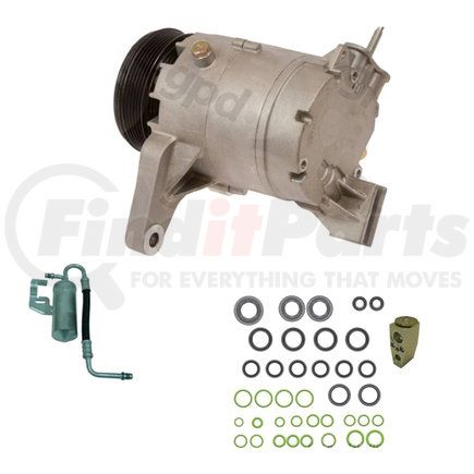 9613297 by GLOBAL PARTS DISTRIBUTORS - gpd Compressor Kit 9613297