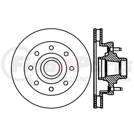 120.6703 by CENTRIC - Premium Brake Rotor
