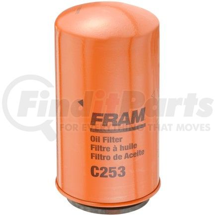 FRAM C253 Engine Oil Filter Spin-on By-Pass Oil Filter