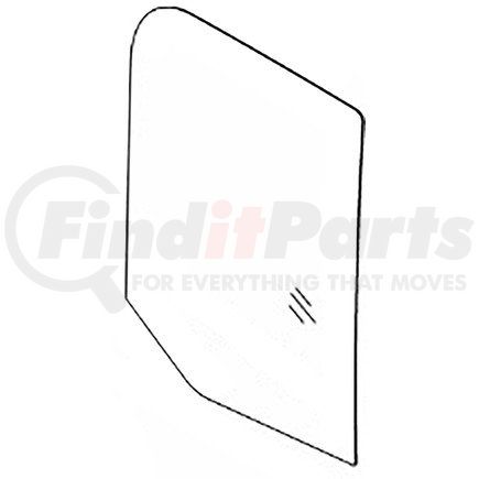 18-48385-001 by FREIGHTLINER - Window Glass