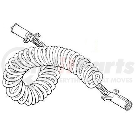 06-26245-004 by FREIGHTLINER - Multi-Purpose Control Cable - 4572 mm Length