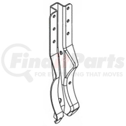 04-23645-000 by FREIGHTLINER - Multi-Purpose Bracket