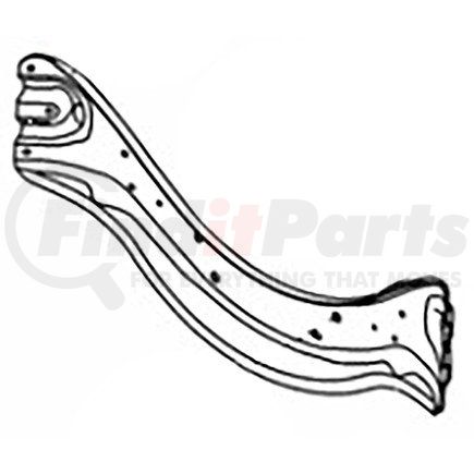 05-25593-001 by FREIGHTLINER - Radiator Support Bracket