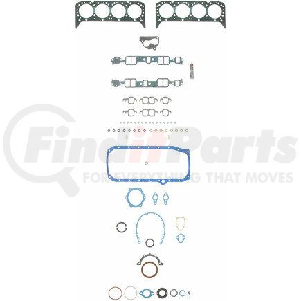 260-1246 by FEL-PRO - Engine Gasket Set - Full Gasket, fits 1987-1995 Chevrolet Small Block 305 ci. Engine