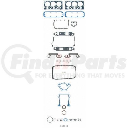 2601893 by FEL-PRO - Engine Gasket Set