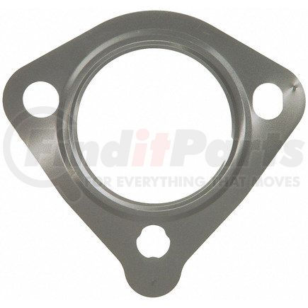 61044 by FEL-PRO - Exhaust Pipe Flange Gasket - 0.016 in. Thickness, 3-Bolt Holes, 1-Port, Round