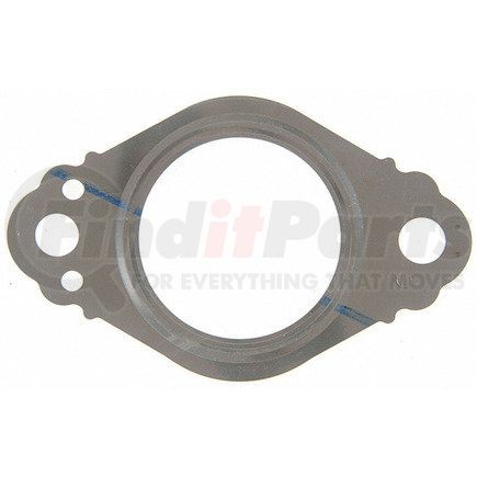 61250 by FEL-PRO - Exhaust Pipe Flange Gasket - 0.016 in. Thickness, 2-Bolt Holes, 1-Port