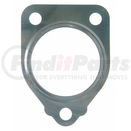 61461 by FEL-PRO - Exhaust Pipe Flange Gasket - 0.016 in. Thickness, 3- Bolt Holes, 1 Port, Round