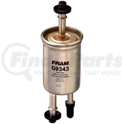 G9343 by FRAM - In-Line Fuel Filter