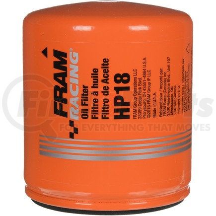 HP18 by FRAM - FRAM, HP18, Oil Filter