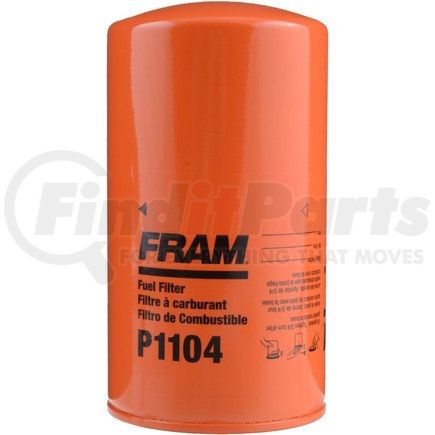 P1104 by FRAM - Secondary Spin-on Fuel Filter