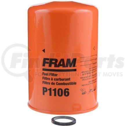 P1106 by FRAM - Primary Spin-on Fuel Filter