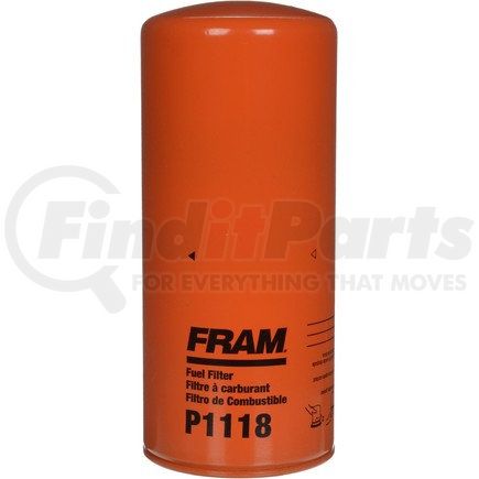 P1118 by FRAM - HD Primary Spin-on Fuel Filter