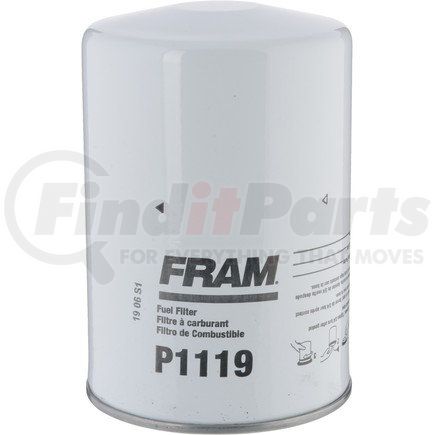 P1119 by FRAM - Secondary Spin-on Fuel Filter
