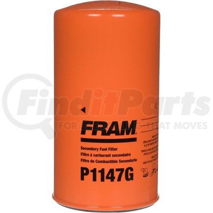 P1147G by FRAM - Secondary Spin-on Fuel Filter