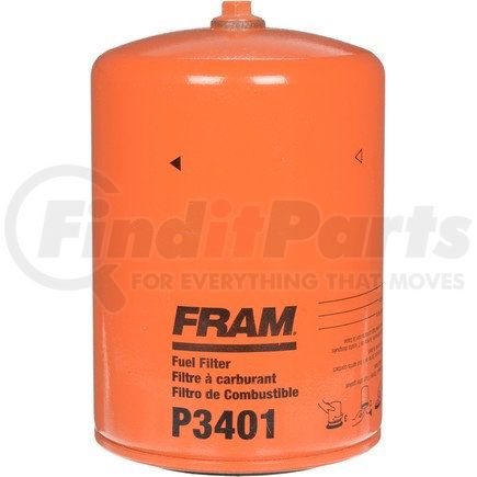 P3401 by FRAM - HD Primary Spin-on Fuel Filter