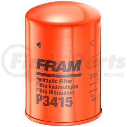 P3415 by FRAM - Hydraulic Spin-on Filter