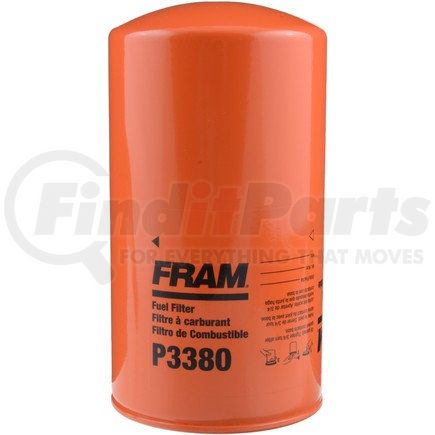P3380 by FRAM - Secondary Spin-on Fuel Filter