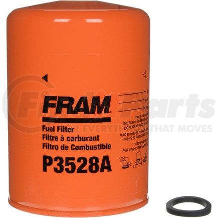 P3528A by FRAM - Primary Spin-on Fuel Filter