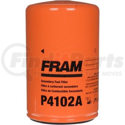 P4102A by FRAM - HD Secondary Spin-on Fuel Filter