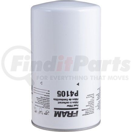 FRAM P4105 Transmission Oil Filter HD Secondary Spin-on Fuel Filter