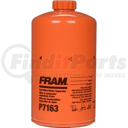P7163 by FRAM - Spin-on Fuel Water Separator Filter