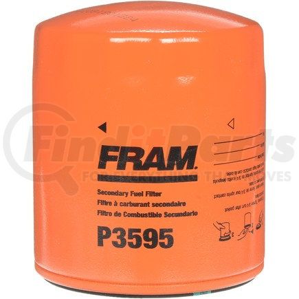 P3595 by FRAM - Secondary Spin-on Fuel Filter