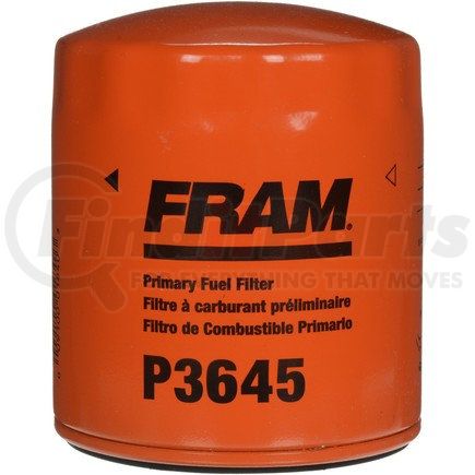 P3645 by FRAM - Primary Spin-on Fuel Filter