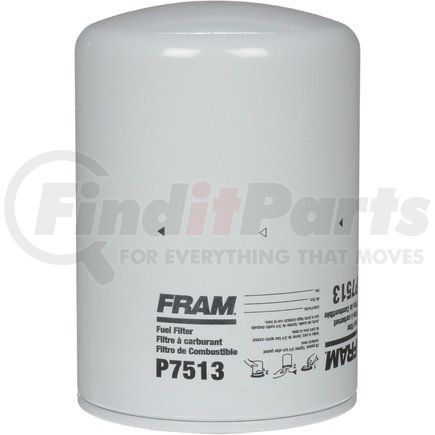 P7513 by FRAM - Secondary Spin-on Fuel Filter