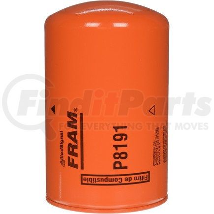 P8191 by FRAM - Secondary Spin-on Fuel Filter