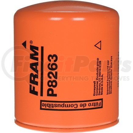 P8263 by FRAM - HD Spin-on Fuel Filter