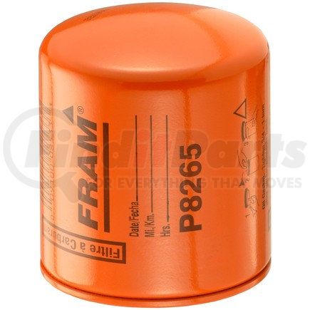 P8265 by FRAM - HD Secondary Spin-on Fuel Filter
