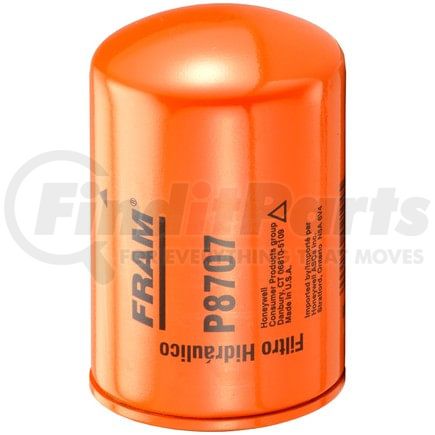 P8707 by FRAM - Hydraulic Spin-on Filter
