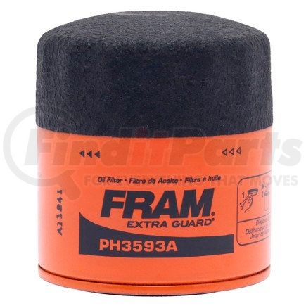 PH3593A by FRAM - Spin-on Oil Filter