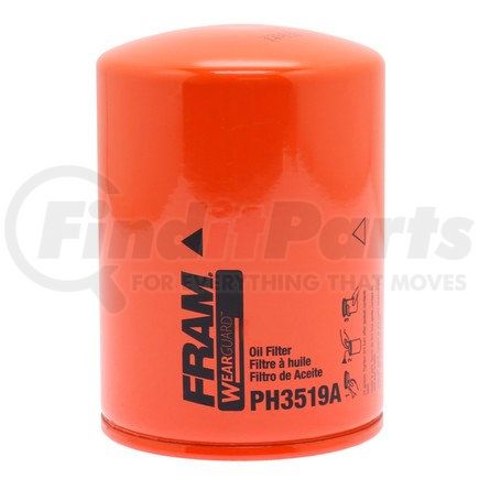 PH3519A by FRAM - Spin-on Oil Filter