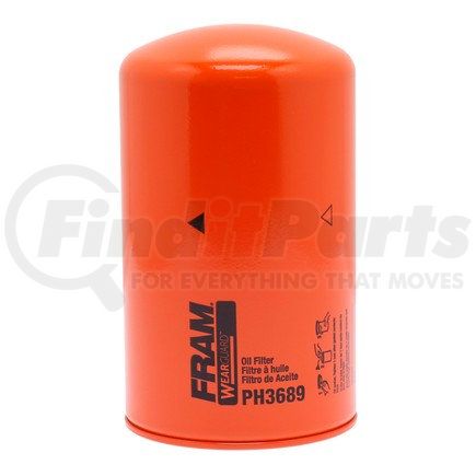 FRAM PH3689 Engine Oil Filter Spin-on Oil Filter