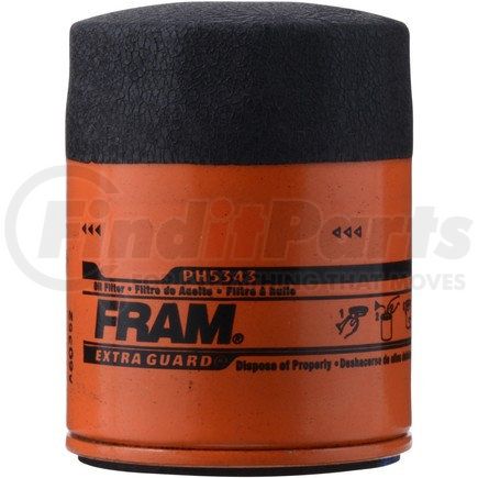 PH5343 by FRAM - Spin-on Oil Filter