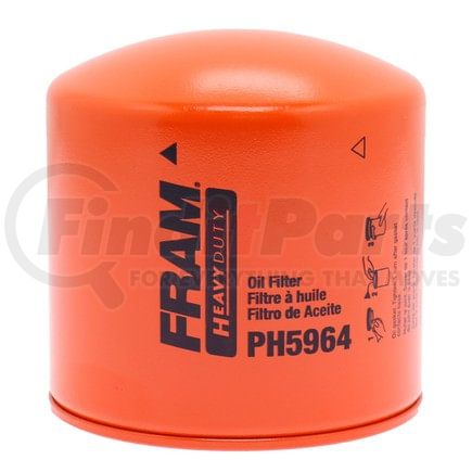 PH5964 by FRAM - Spin-on Oil Filter