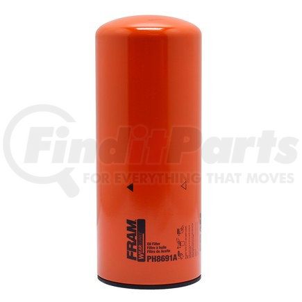 PH8691A by FRAM - Spin-on Oil Filter
