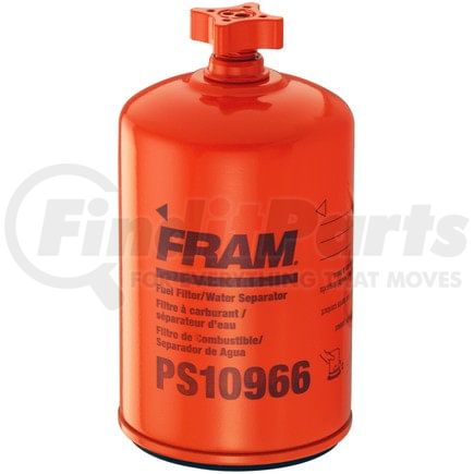 FRAM PS10966 Fuel Water Separator Filter HD Fuel Water Separator Spin-on Filter
