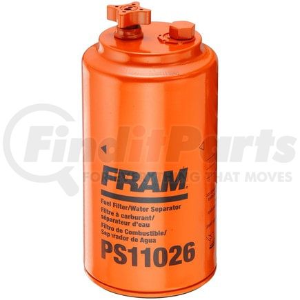 PS11026 by FRAM - HD Fuel Water Separator Spin-on Filter