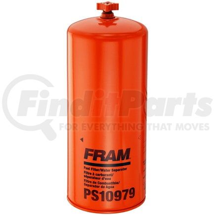 FRAM PS10979 Fuel Water Separator Filter HD Fuel Water Separator Spin-on Filter